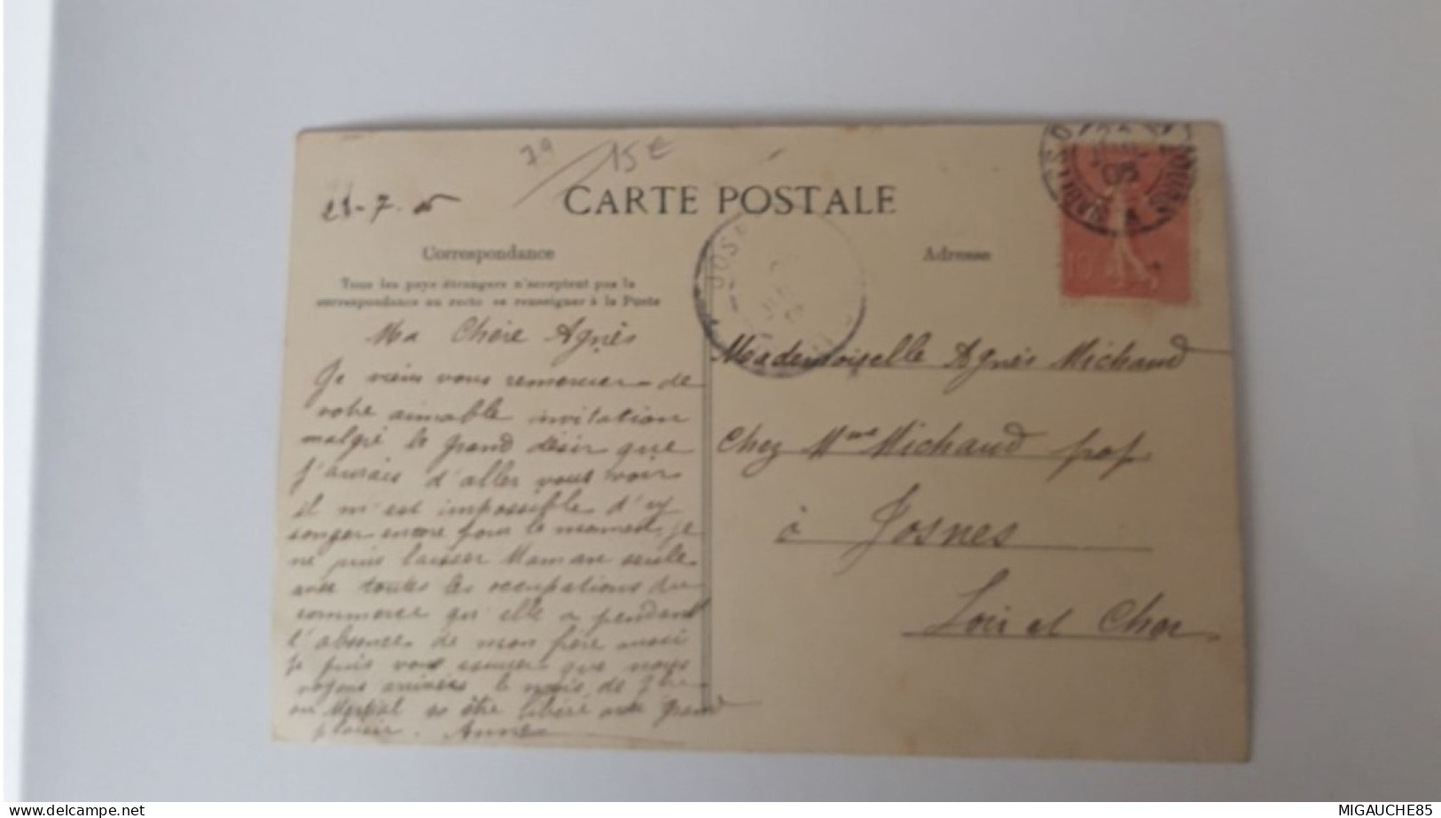 Carte  Postale   N 1401   CERISAY   Rue  De Bressuire - Cerizay