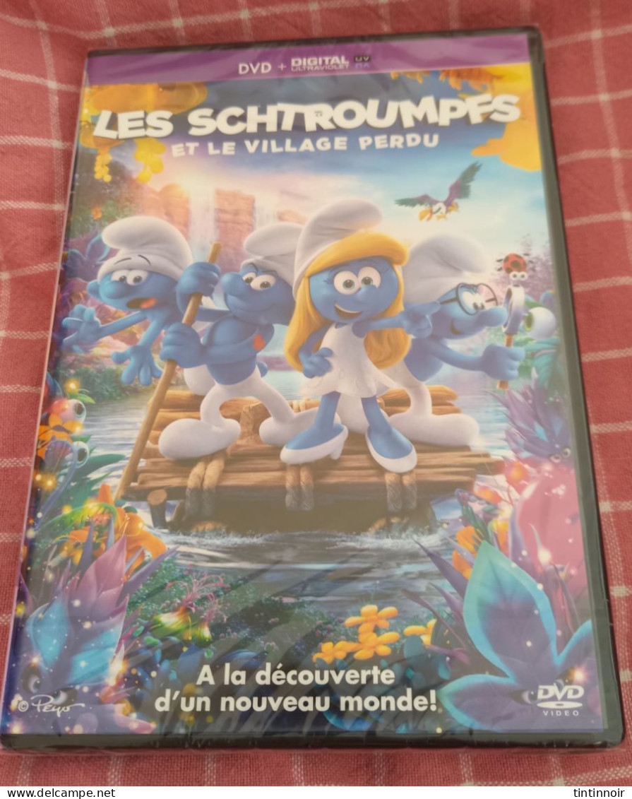 DVD Les Schtroumpfs Et Le Village Perdu Neuf Sous Blister - Cartoni Animati