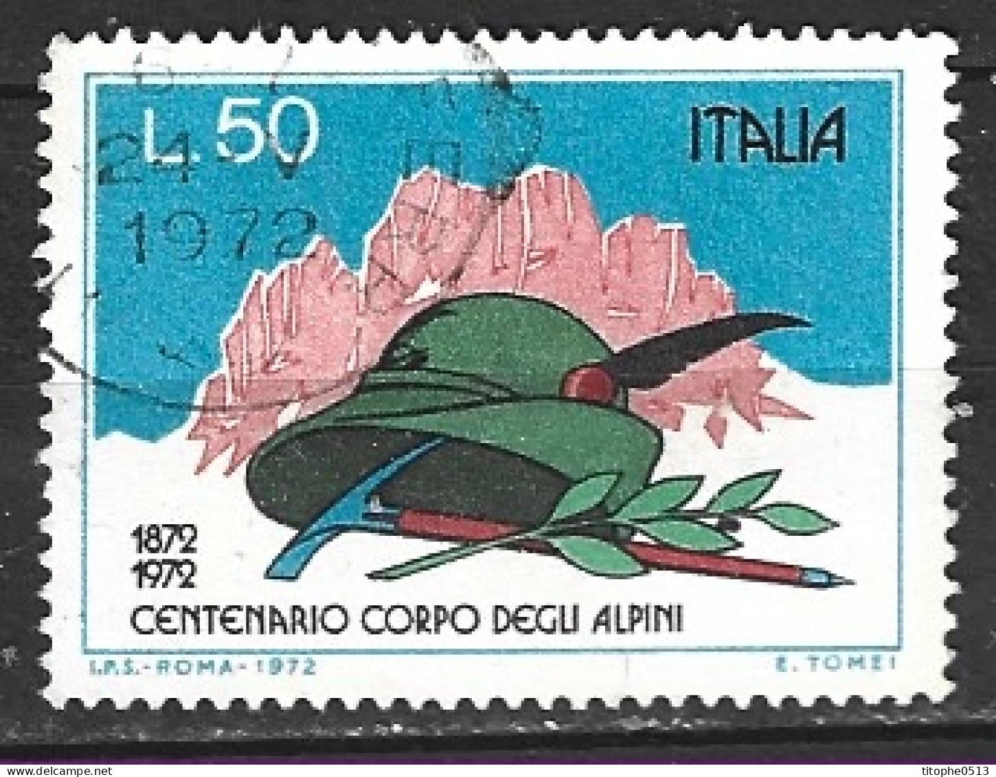 ITALIE. N°1102 De 1972 Oblitéré. Lavaredo. - Montagnes