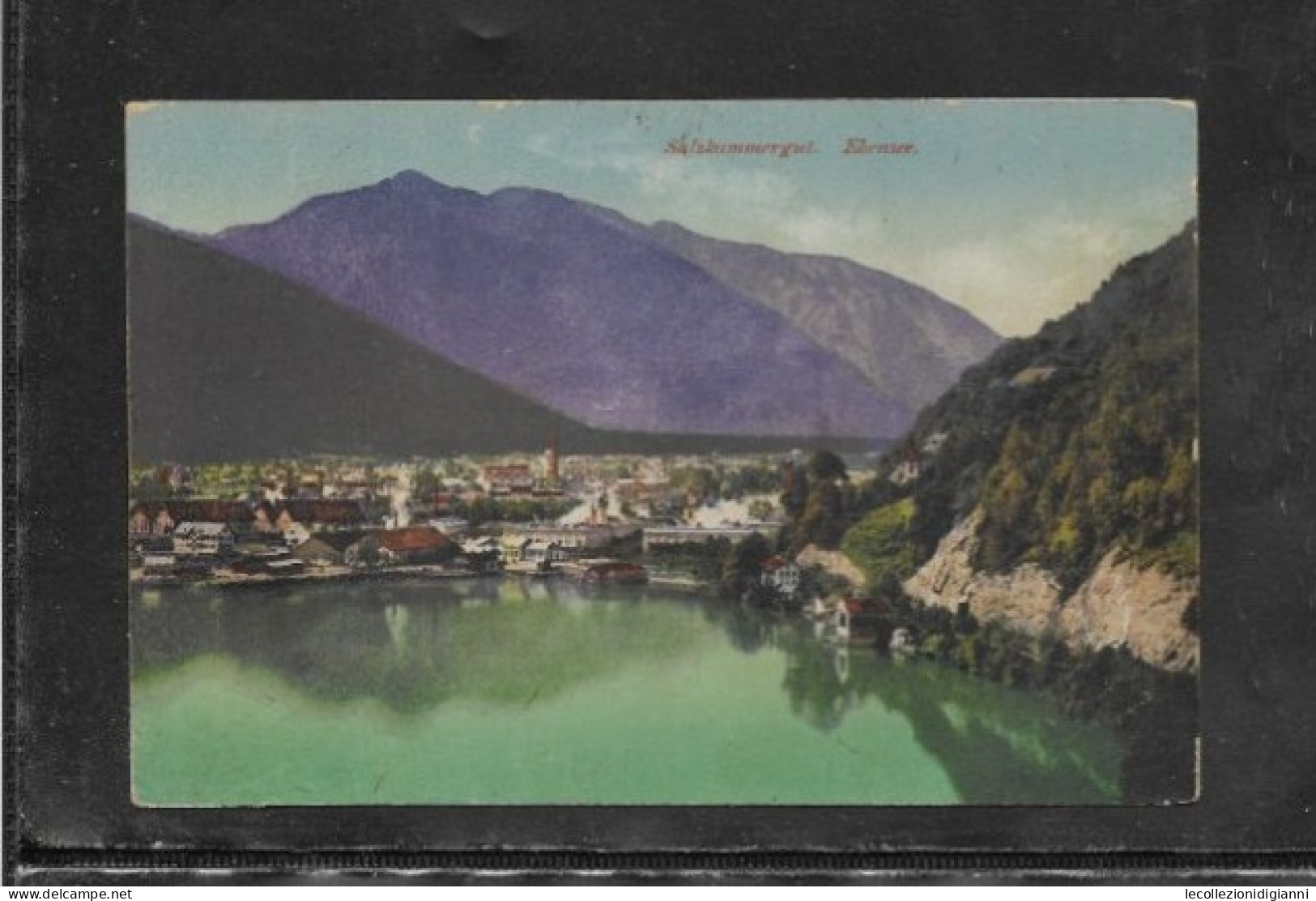 914) Cartolina Austria Salzkammergut Ebensee Gmunden Vintage - Ebensee