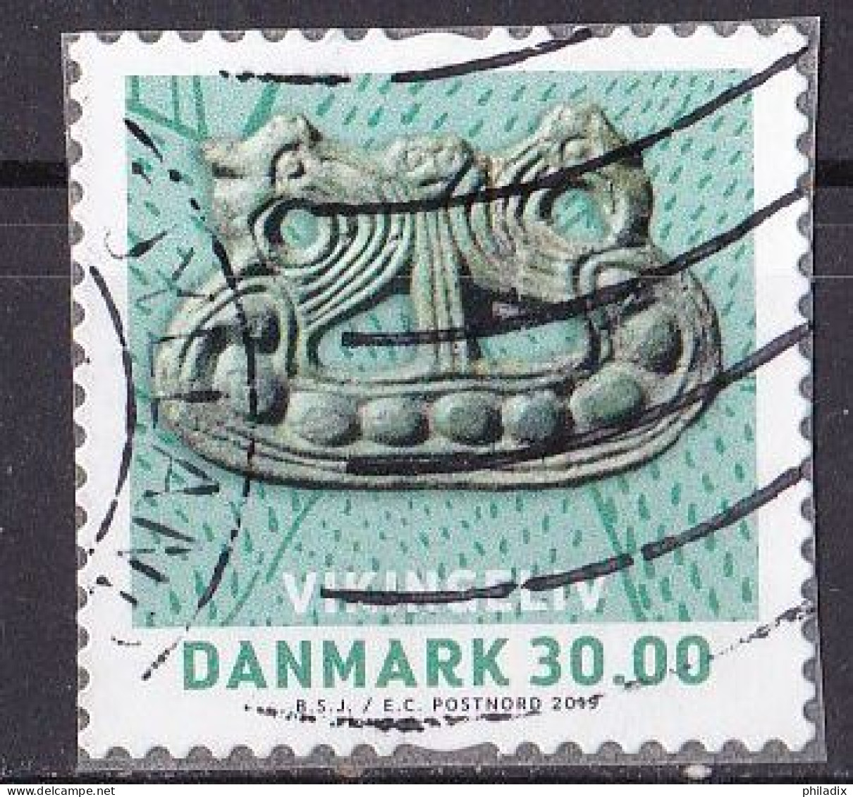Dänemark Marke Von 2019 O/used (A3-45) - Gebruikt
