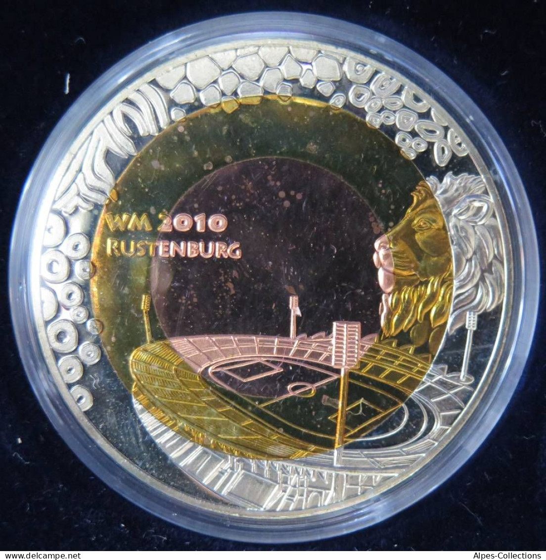 FJIX02 - ILES FIDJI - COFFRET DE 10 MONNAIES - 1 Dollar 2010 - Coupe Du Monde - Fidji