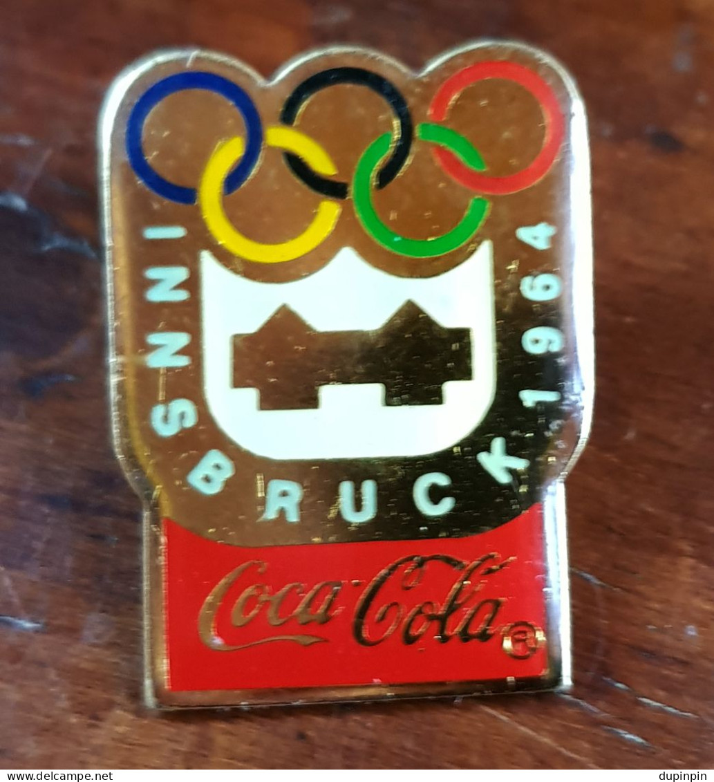 Pin's Coca Cola - INNSBRUCK 1964 - Coca-Cola