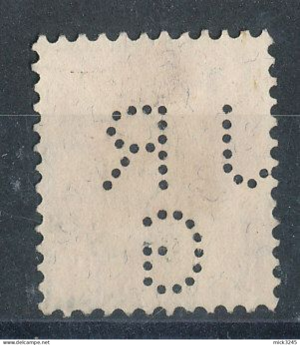 Suisse N°119 (o)  Perforé J R G - Perforadas