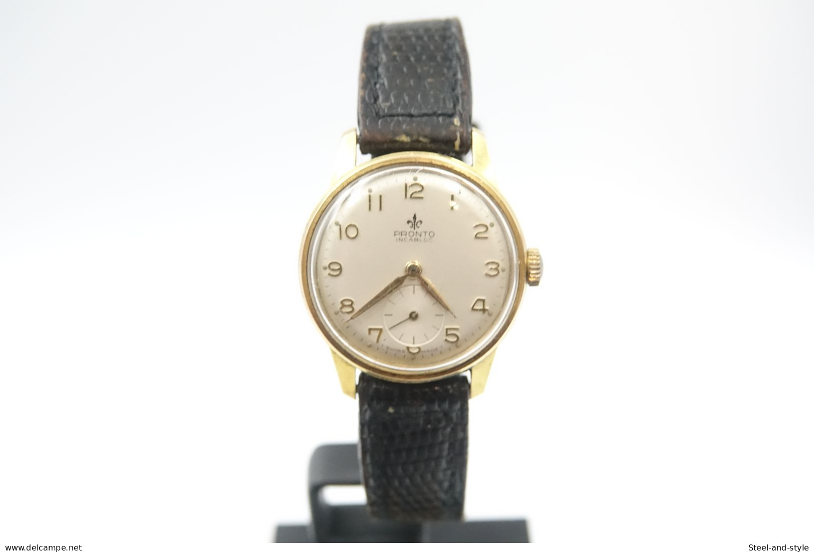 Watches :  PRONTO INCABLOC HANDWINDING VINTAGE - Original - Running - - Watches: Top-of-the-Line