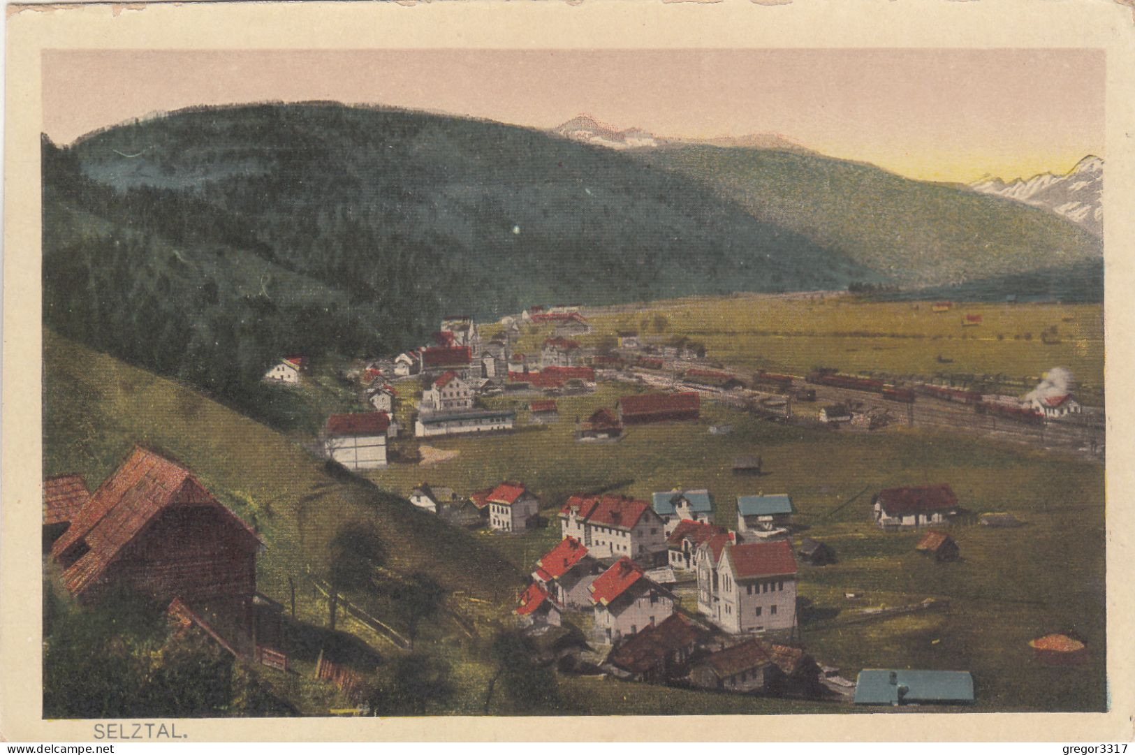D8220) SELZTAL - Steiermark - Sehr Alte Detail Ansicht Von Häusern 1919 - Selzthal