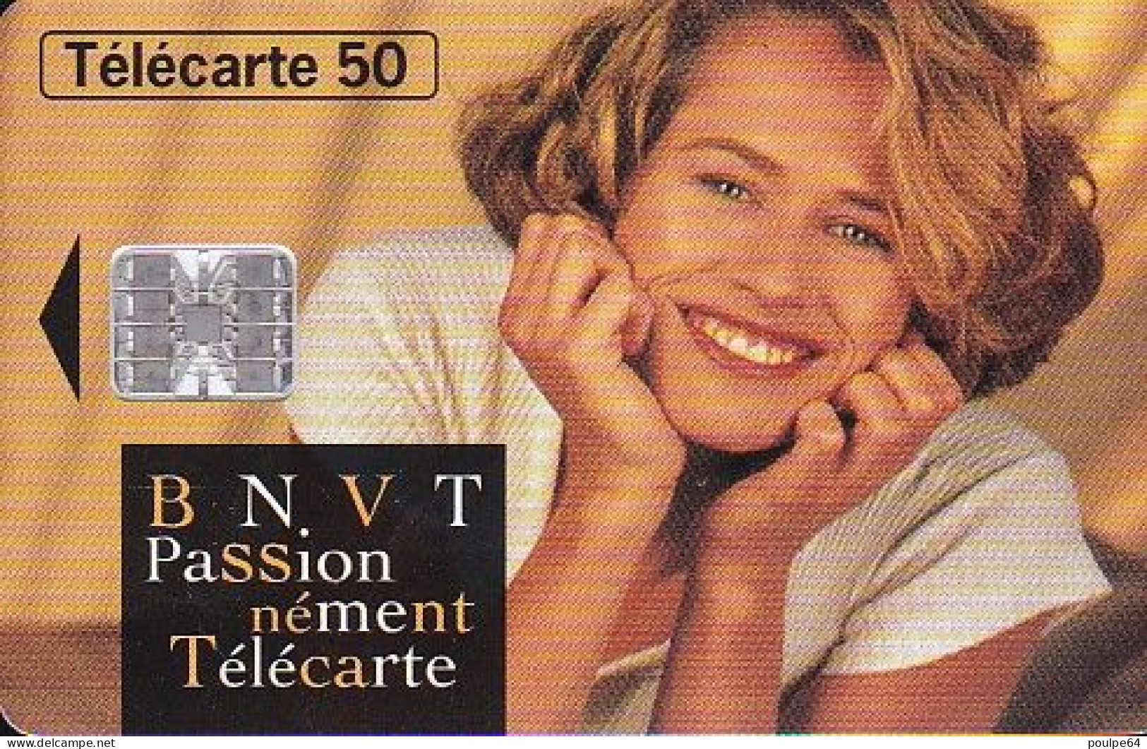 F639C 07/1996 - BNVT 96 - 50 SC7 - (verso : N° Vers La Droite - Deux Lignes) - 1996