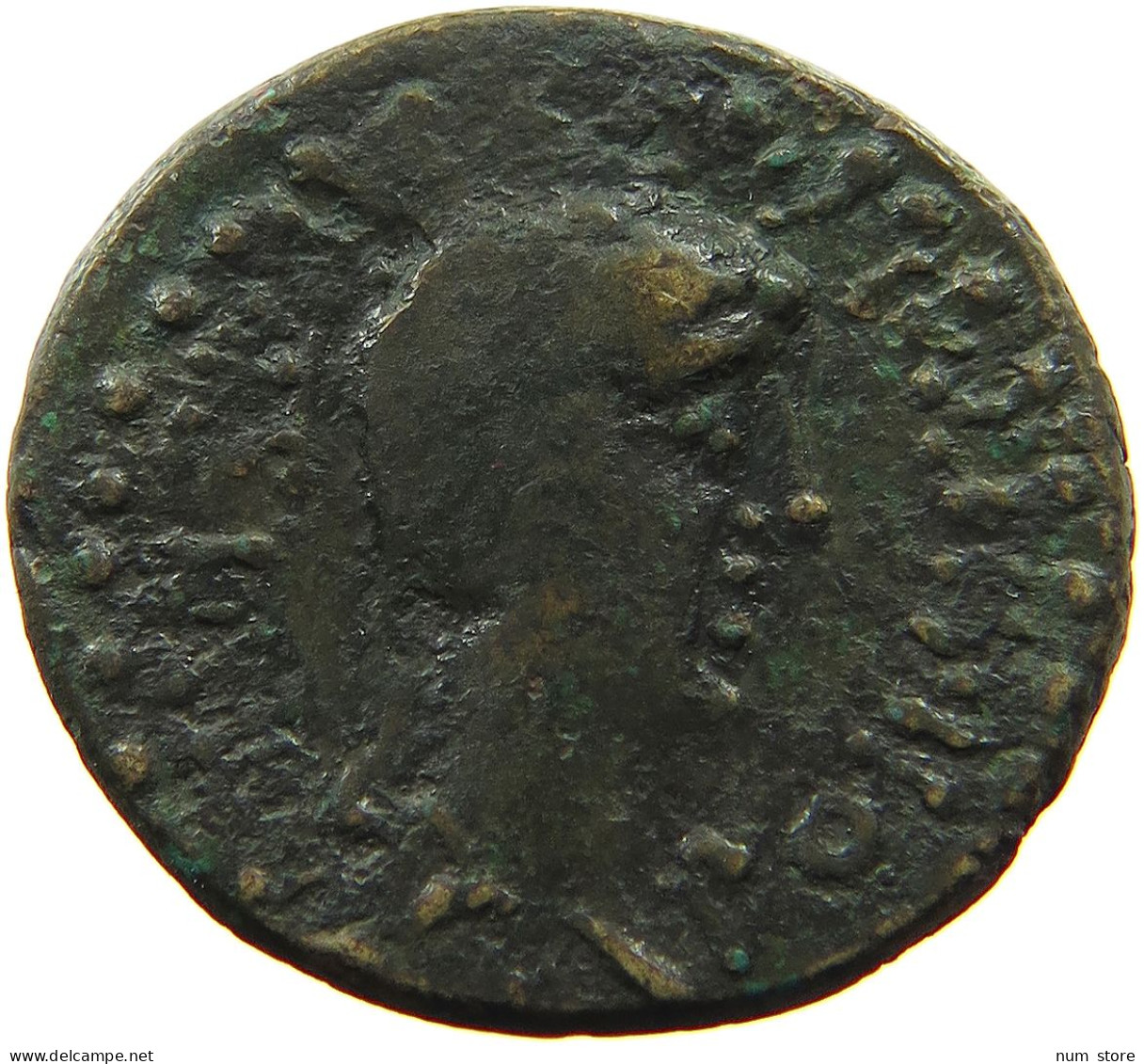 ROME EMPIRE AE  Augustus (27BC-14AD) Rhoimetalkes I. 12-12 A.D. #t065 0447 - Die Julio-Claudische Dynastie (-27 / 69)