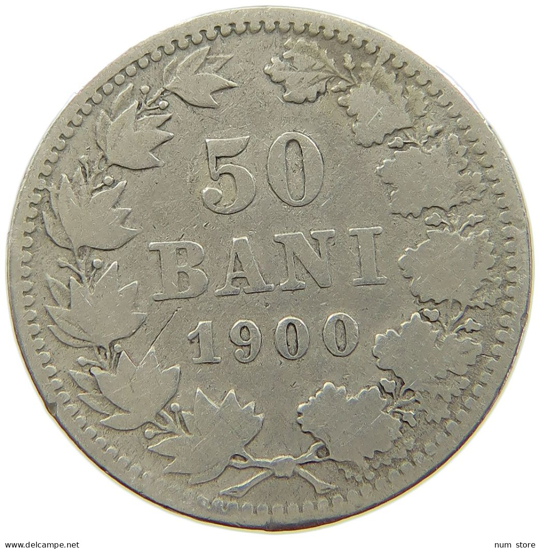 ROMANIA 50 BANI 1900 Carol I. 1866-1914 #a087 0531 - Roumanie