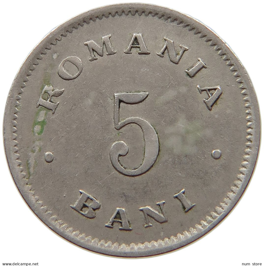 ROMANIA 5 BANI 1900 Carol I. 1866-1914 #s067 1005 - Roumanie