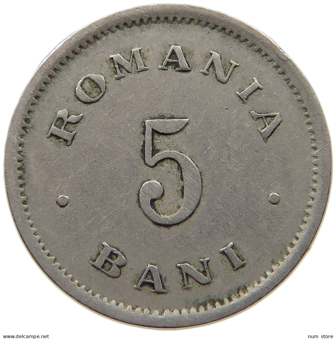 ROMANIA 5 BANI 1900 Carol I. 1866-1914 #s067 1083 - Roumanie