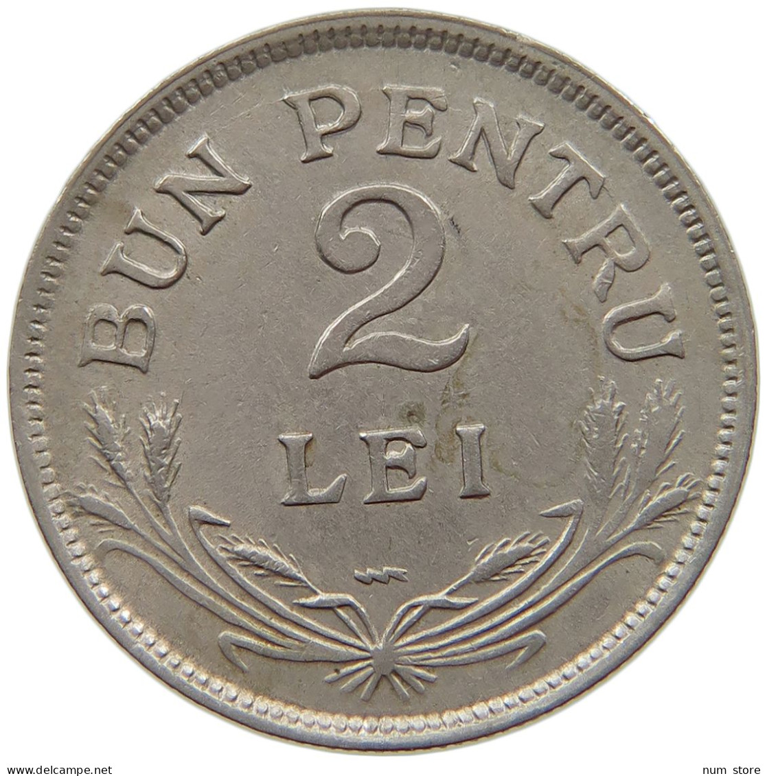 ROMANIA 2 LEI 1924  #t145 0109 - Roumanie