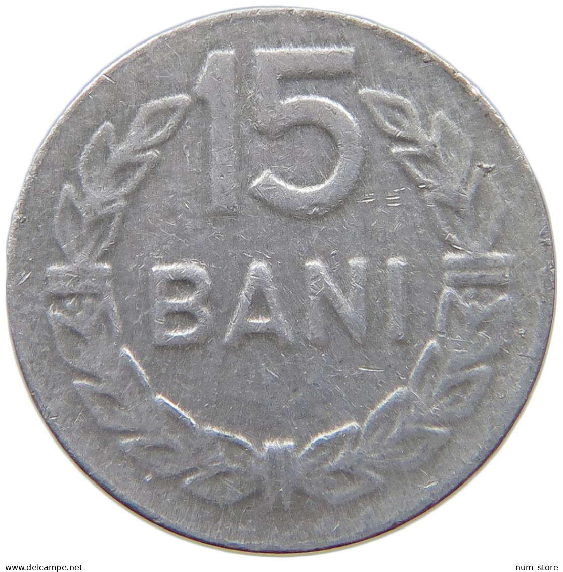 ROMANIA 15 BANI 1975 WEAK STRUCK #s069 0663 - Roumanie