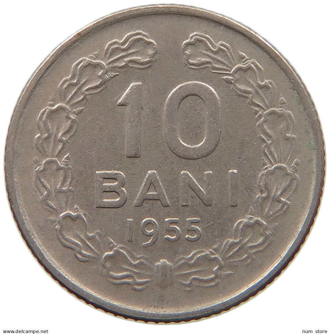ROMANIA 10 BANI 1955  #s065 0749 - Roumanie
