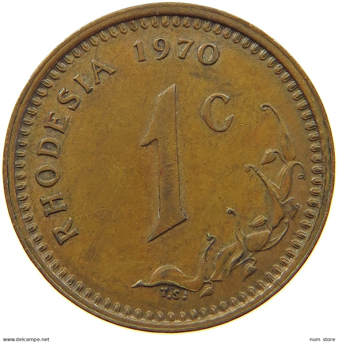 RHODESIA CENT 1970  #a010 0643 - Rhodésie