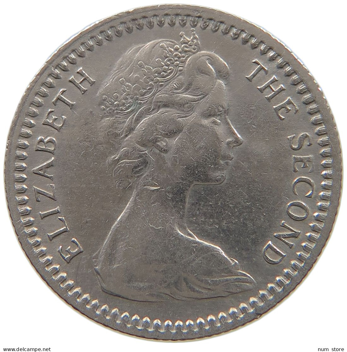 RHODESIA 5 CENTS 1964 Elizabeth II. (1952-2022) #a080 0517 - Rhodesien