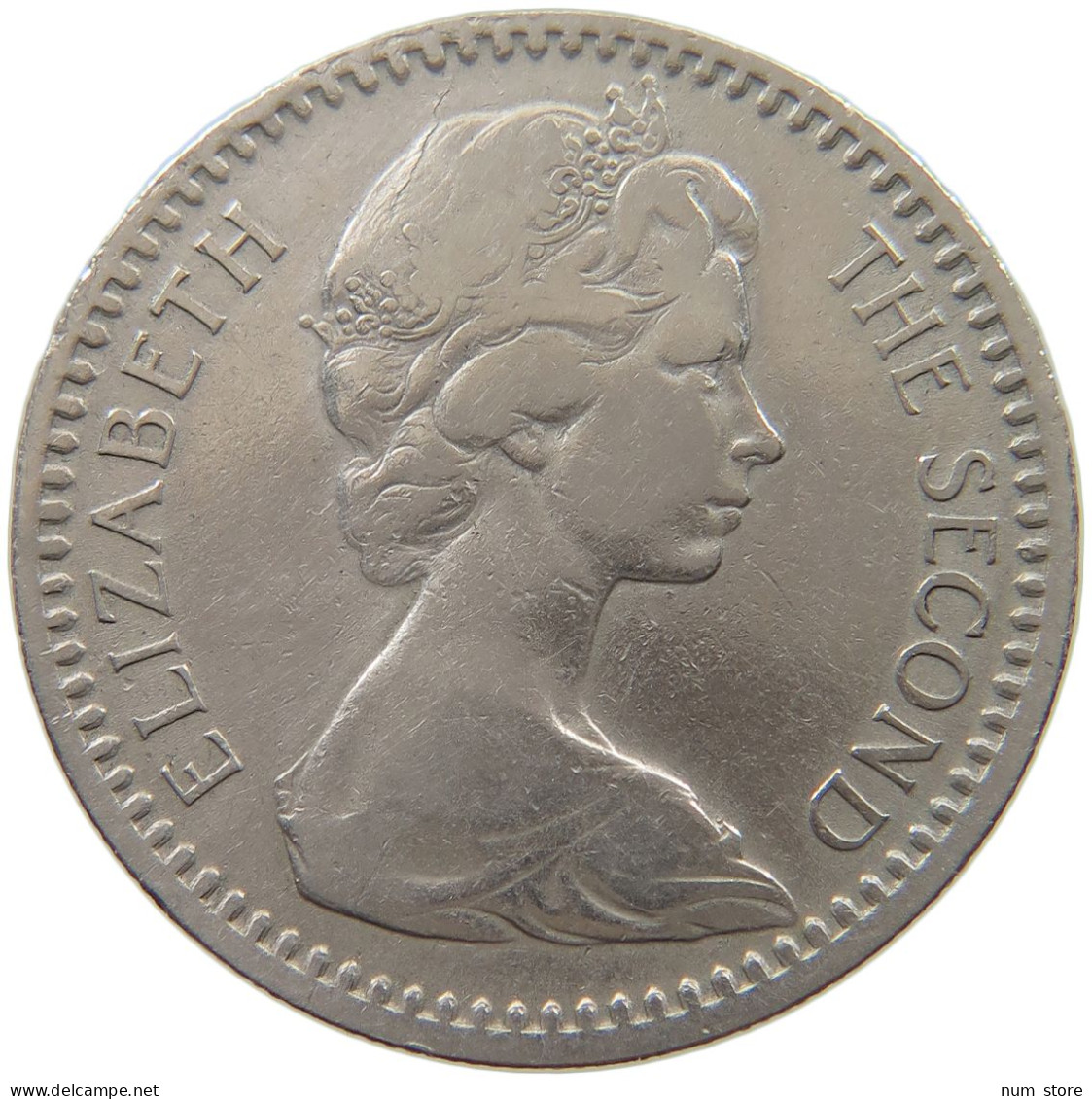 RHODESIA 25 CENTS 1964 Elizabeth II. (1952-2022) #c015 0339 - Rhodesië