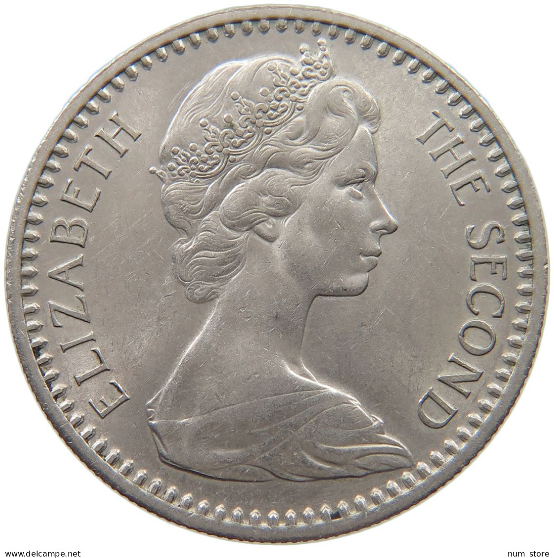 RHODESIA 25 CENTS 1964 Elizabeth II. (1952-2022) #c015 0341 - Rhodesia