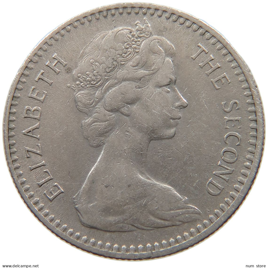 RHODESIA 20 CENTS 1964 Elizabeth II. (1952-2022) #a034 0457 - Rhodesia