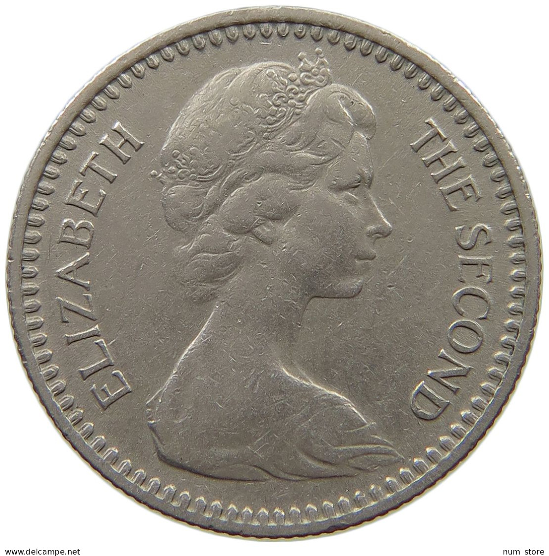 RHODESIA 10 CENTS 1964 Elizabeth II. (1952-2022) #a089 0695 - Rhodesia