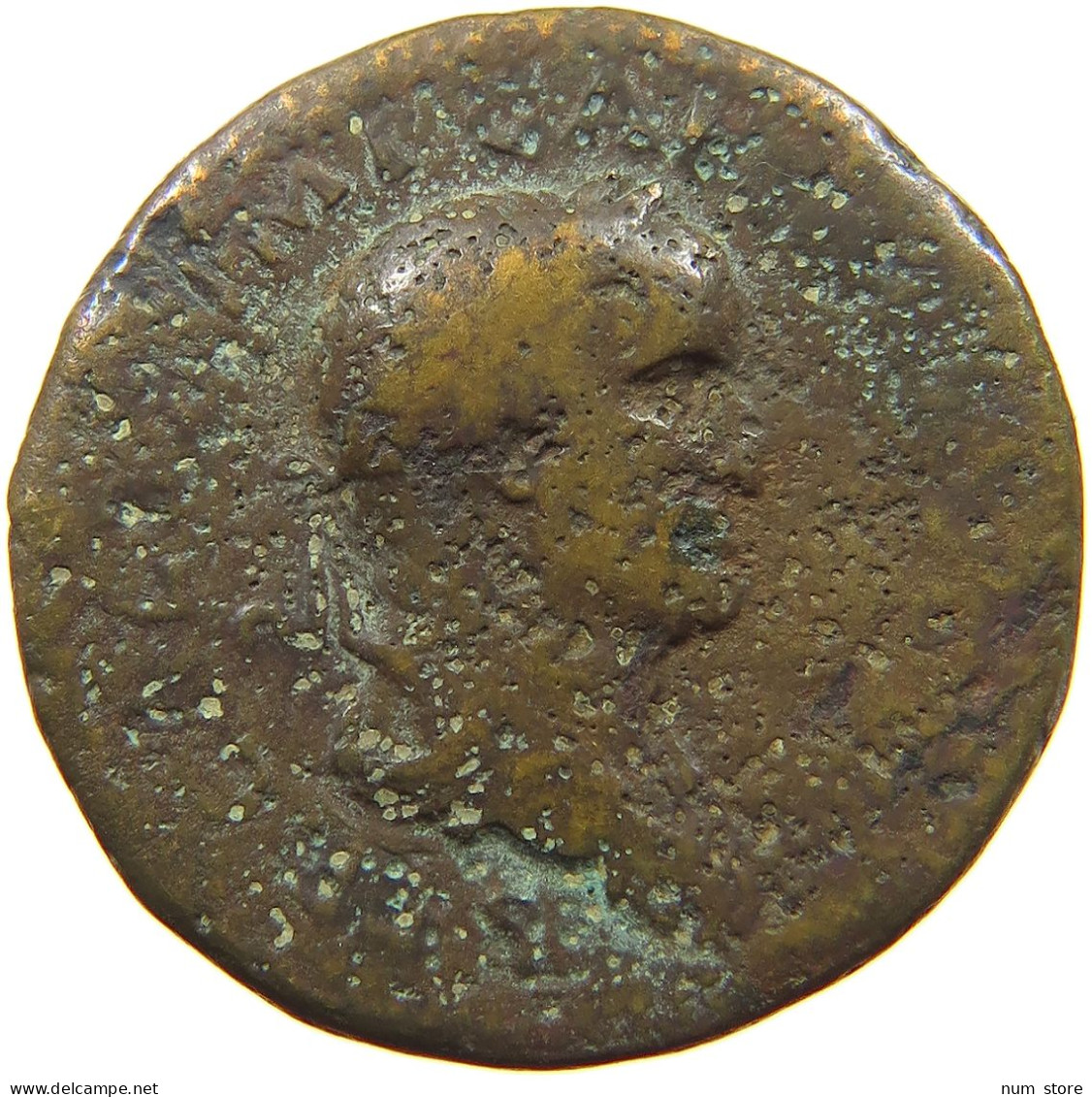 ROME EMPIRE DUPONDIUS  Galba (68-69) DUPONDIUS SPQR OB CIVES SERVAT RARE #t151 0229 - Die Flavische Dynastie (69 / 96)