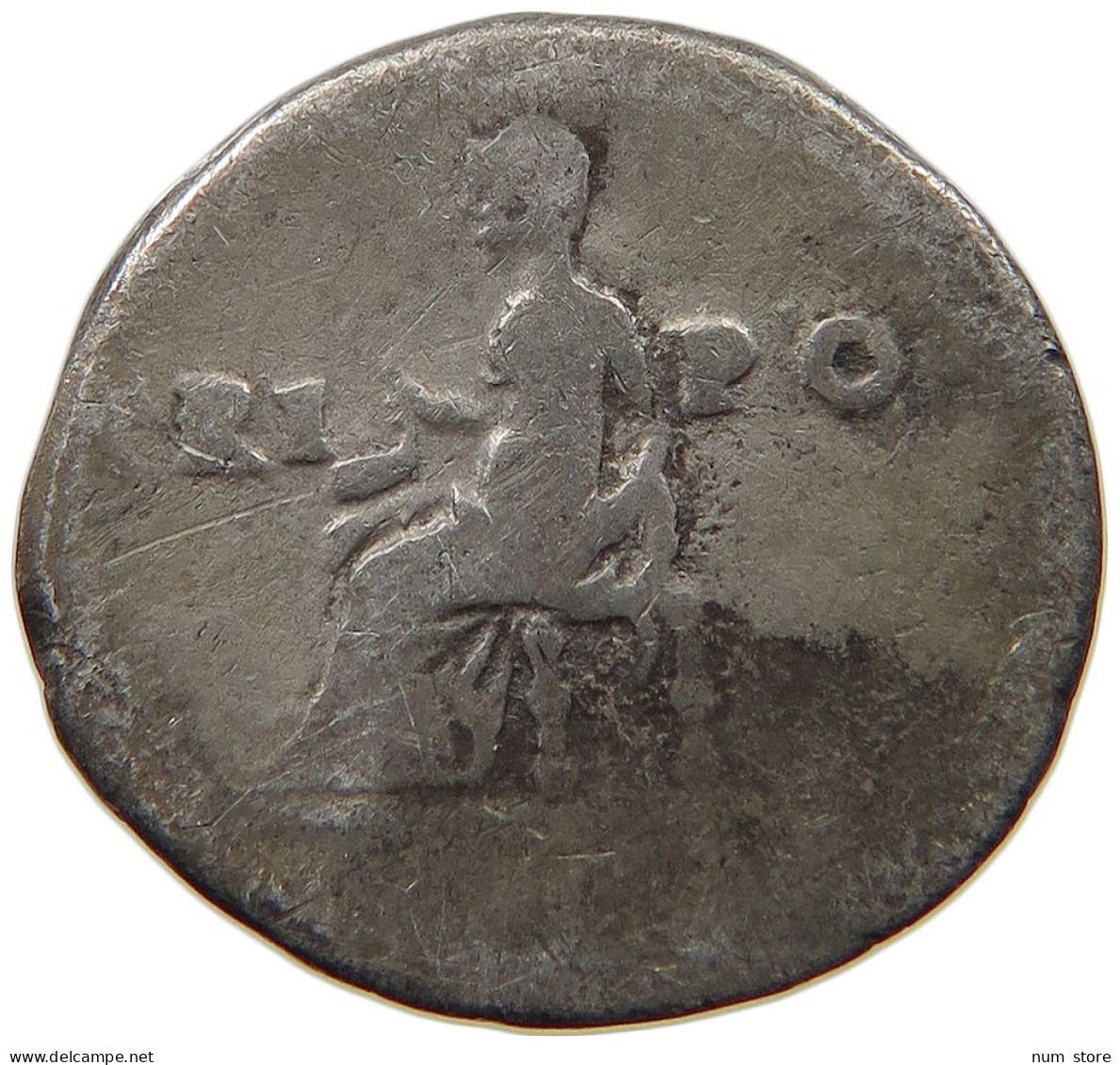 ROME EMPIRE DENAR  Vespasianus (69-79) TRI POT #t118 1217 - La Dinastía Flavia (69 / 96)