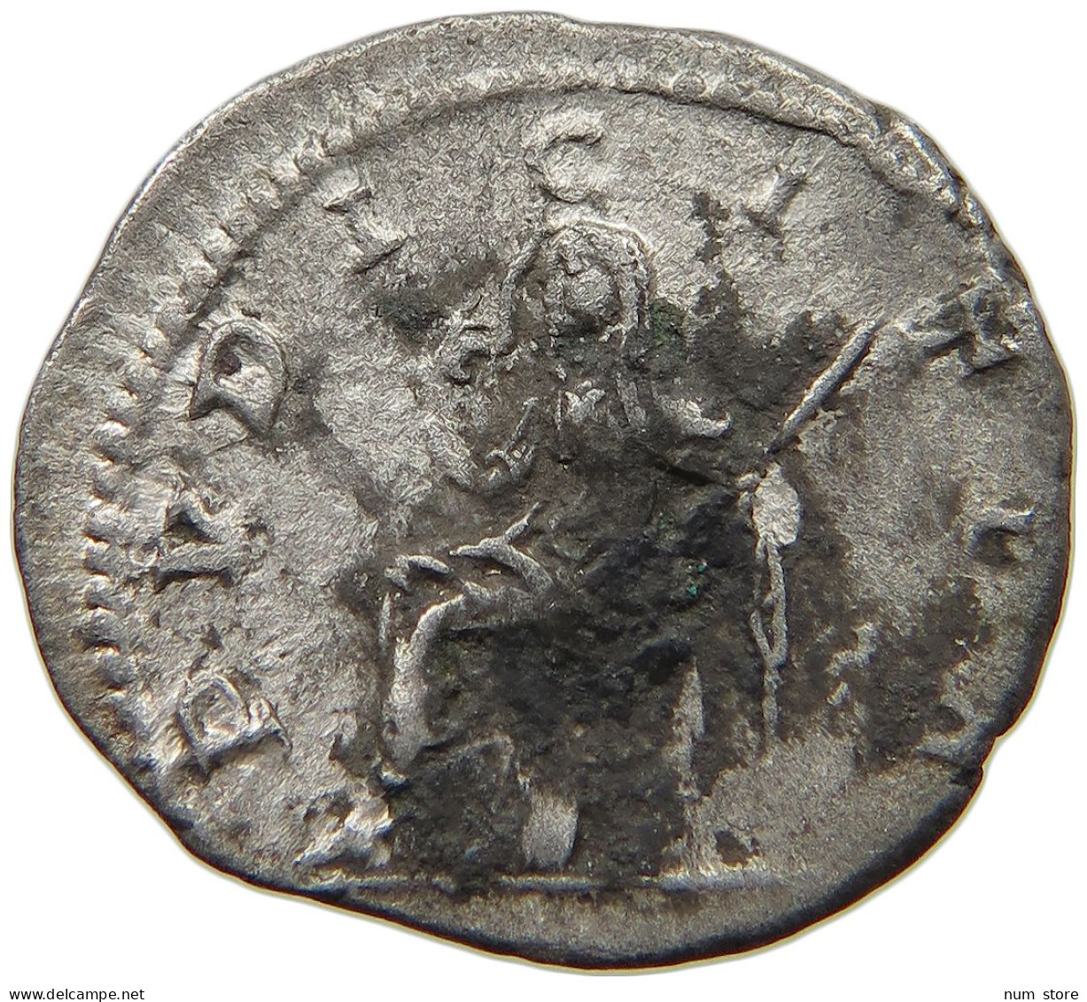 ROME EMPIRE DENAR  Julia Maesa, (218-225) PVDICITIA #s056 0653 - The Severans (193 AD Tot 235 AD)