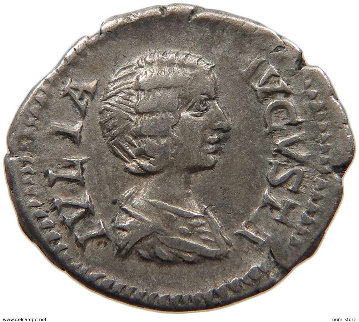 ROME EMPIRE DENAR  Julia Domna (217) PIETAS AVG G #t137 0031 - La Dinastía De Los Severos (193 / 235)