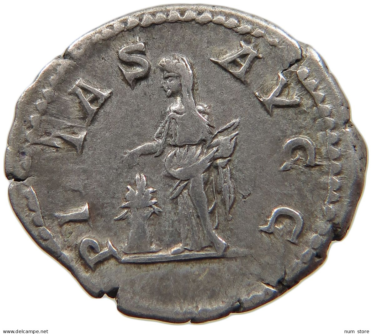 ROME EMPIRE DENAR  Julia Domna (217) PIETAS AVG G #t137 0031 - The Severans (193 AD Tot 235 AD)
