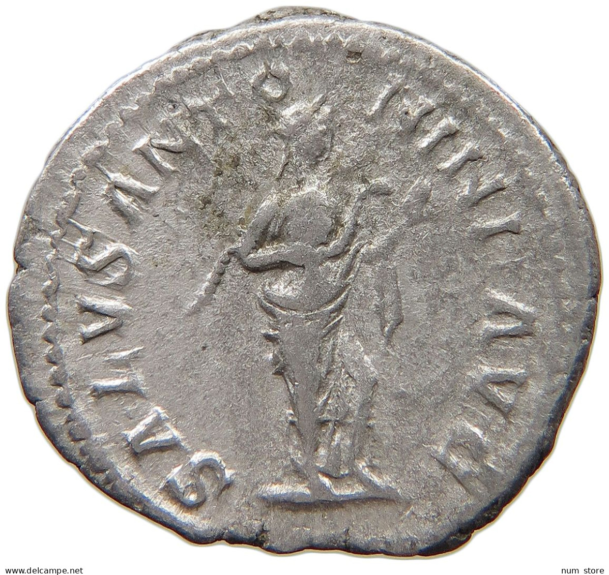 ROME EMPIRE DENAR  Elagabalus. 218-22 SALVS ANTONINI AVG #t110 0309 - Les Sévères (193 à 235)