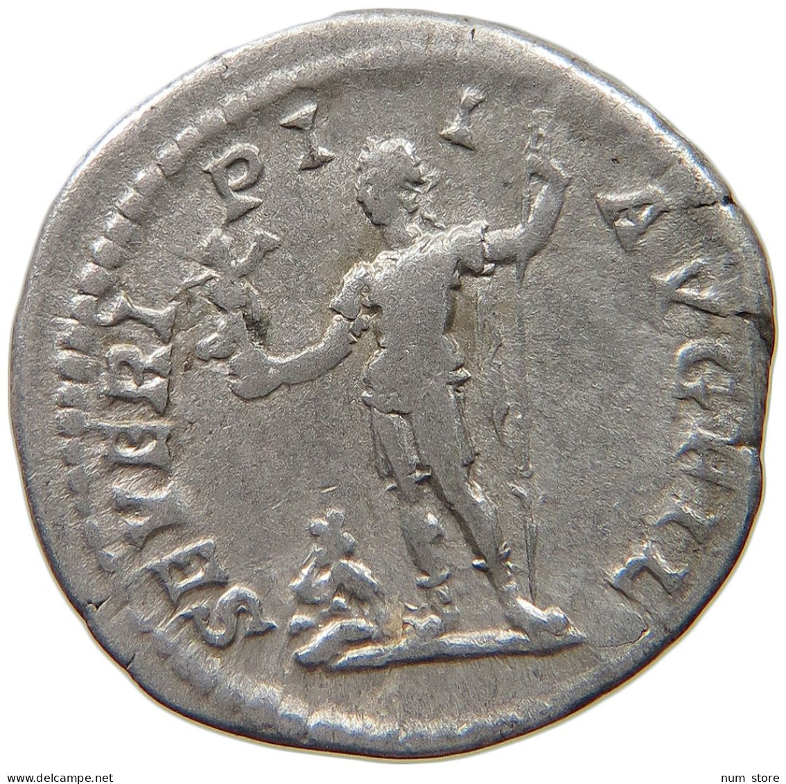 ROME EMPIRE DENAR  Caracalla (198-217) SEVERI PII AVG FIL #t110 0203 - The Severans (193 AD To 235 AD)