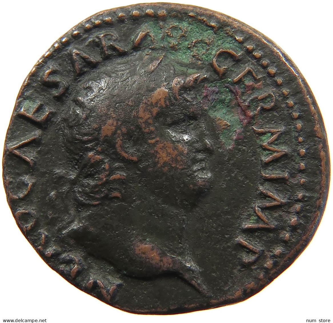 ROME EMPIRE AS 65 Nero (54-68) PACE P R TERRA MARIQ PARTA IANVM CLVSIT #t017 0277 - La Dinastía Julio-Claudia (-27 / 69)