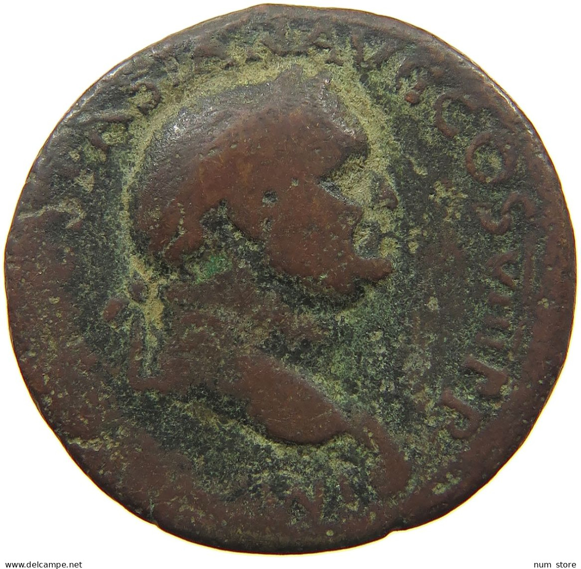 ROME EMPIRE AS  Vespasianus (69-79) #t141 0051 - Die Flavische Dynastie (69 / 96)