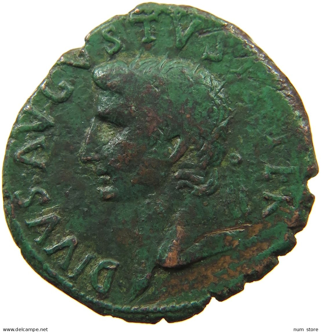 ROME EMPIRE AS  Tiberius (4-37) DIVUS AUGUSTUS POSTHUMOUS UNDER TIBERIUS SC PROVIDENT #t126 0049 - Die Julio-Claudische Dynastie (-27 / 69)