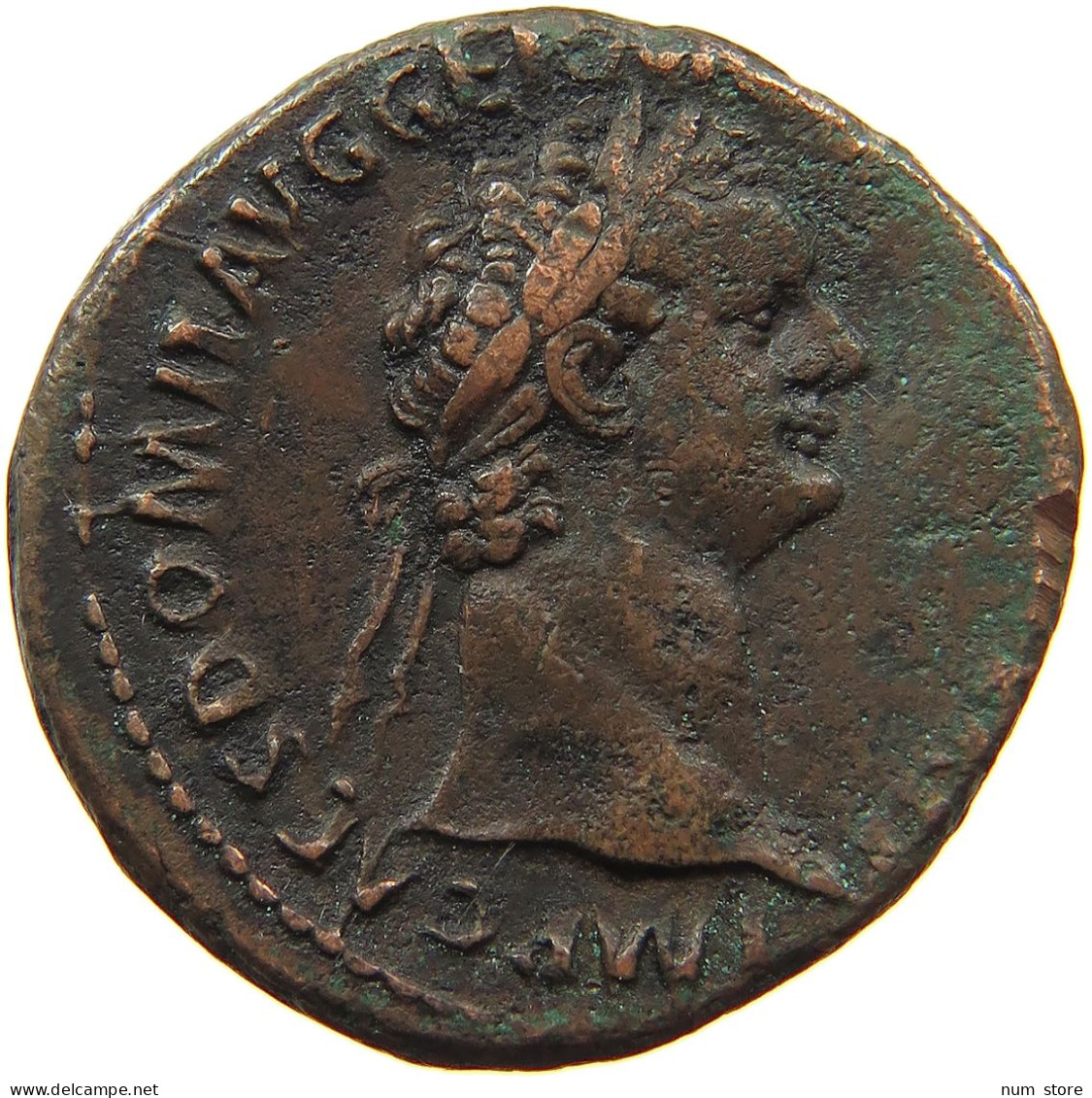 ROME EMPIRE AS  Domitianus (81-96) FORTVNAE AVGVSTI #t145 0465 - The Flavians (69 AD To 96 AD)