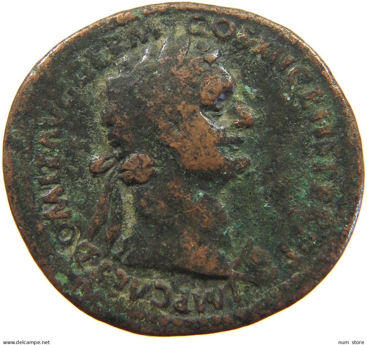 ROME EMPIRE AS  Domitianus (81-96) AVGVSTI #t134 0279 - The Flavians (69 AD Tot 96 AD)