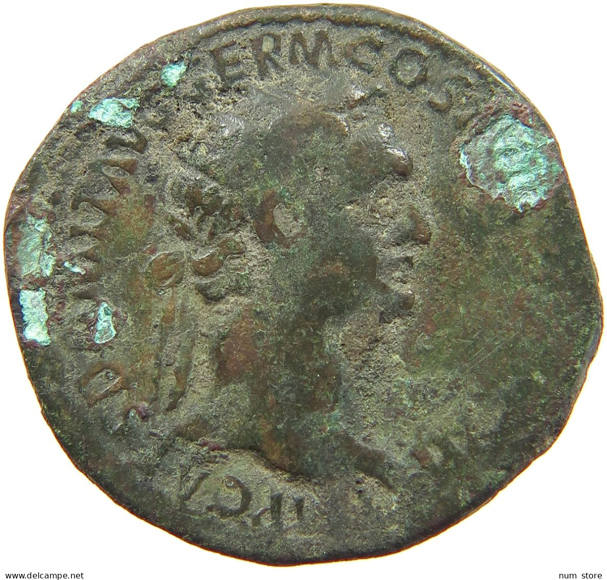 ROME EMPIRE AS  Domitianus (81-96) #t151 0233 - The Flavians (69 AD Tot 96 AD)