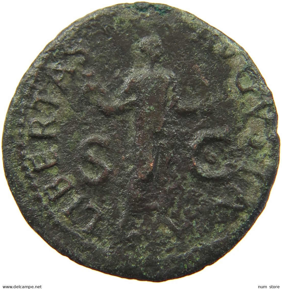 ROME EMPIRE AS  Claudius I. (41-54) LIBERTAS AUGUSTA #t134 0123 - La Dinastía Julio-Claudia (-27 / 69)
