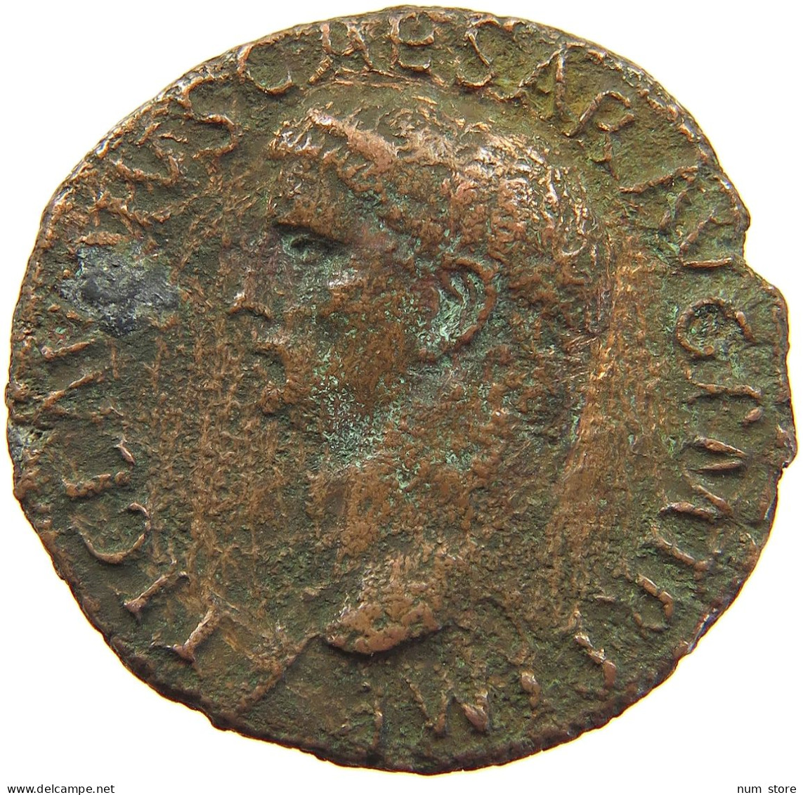 ROME EMPIRE AS  Claudius I. (41-54) LIBERTAS AUGUSTA #t150 0377 - The Julio-Claudians (27 BC To 69 AD)