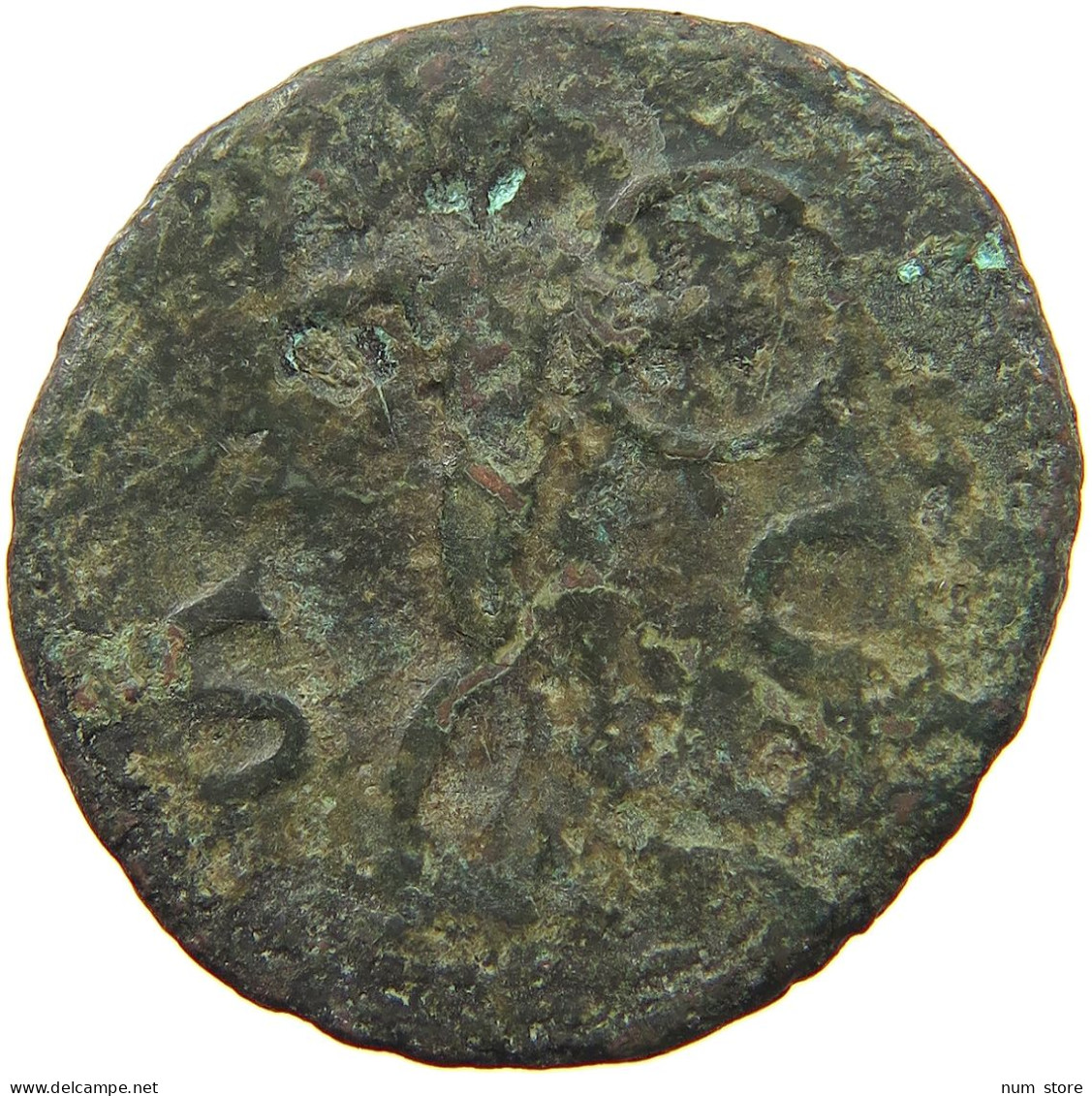 ROME EMPIRE AS  Claudius I. (41-54) #t141 0085 - The Julio-Claudians (27 BC Tot 69 AD)