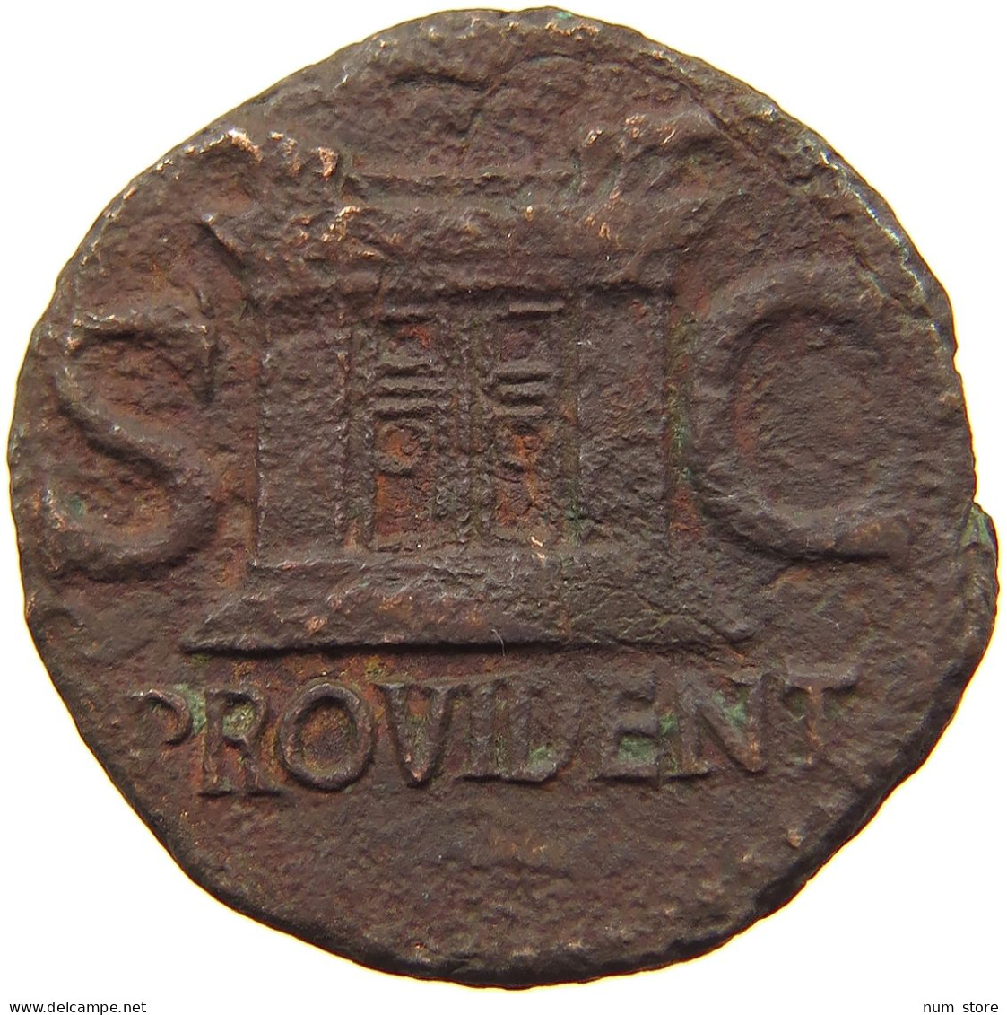 ROME EMPIRE AS  Augustus (27BC-14AD) SC PROVIDENT #t150 0475 - Les Julio-Claudiens (-27 à 69)