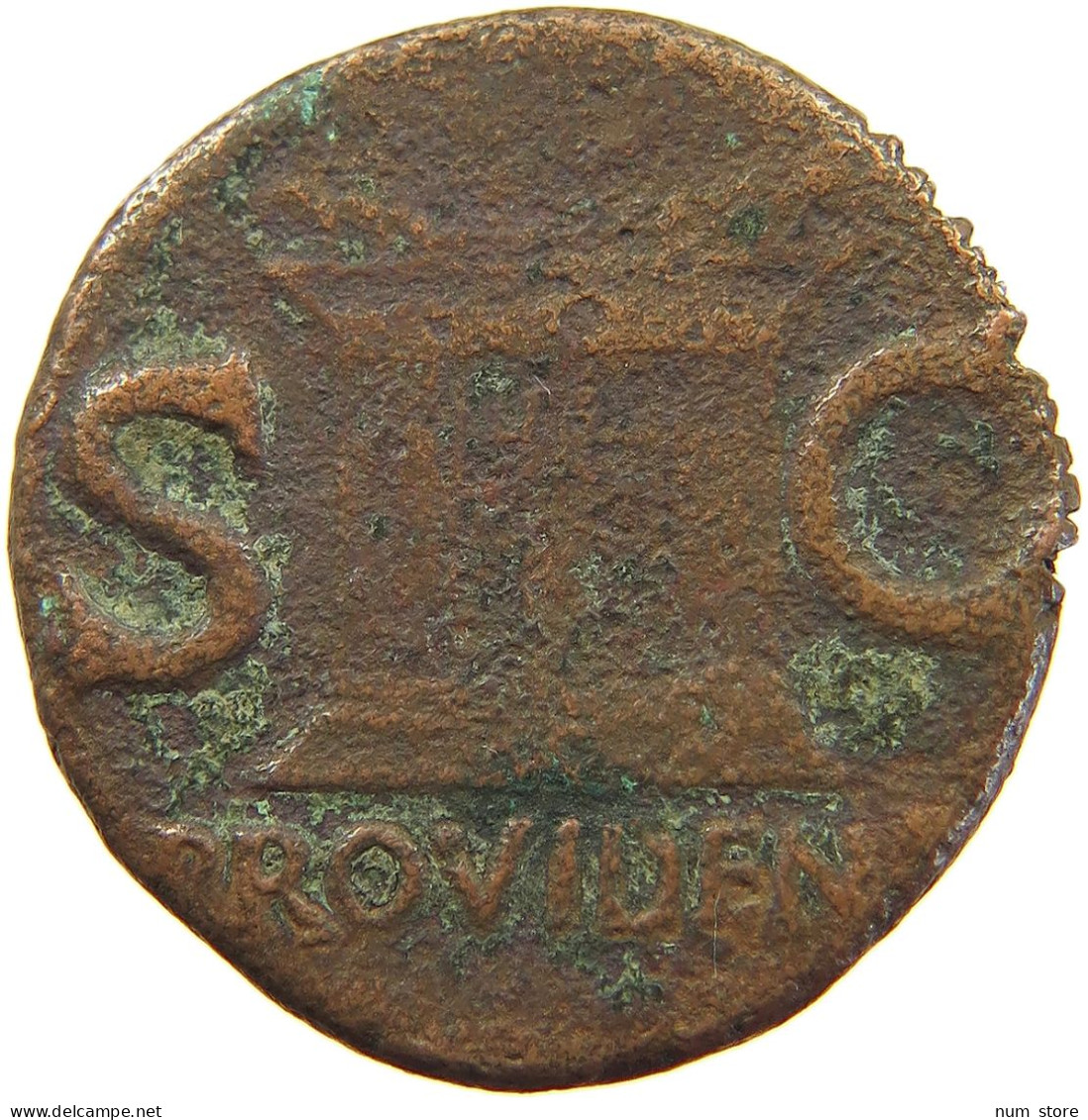 ROME EMPIRE AS  Augustus (27BC-14AD) SC PROVIDENT #t150 0369 - The Julio-Claudians (27 BC To 69 AD)