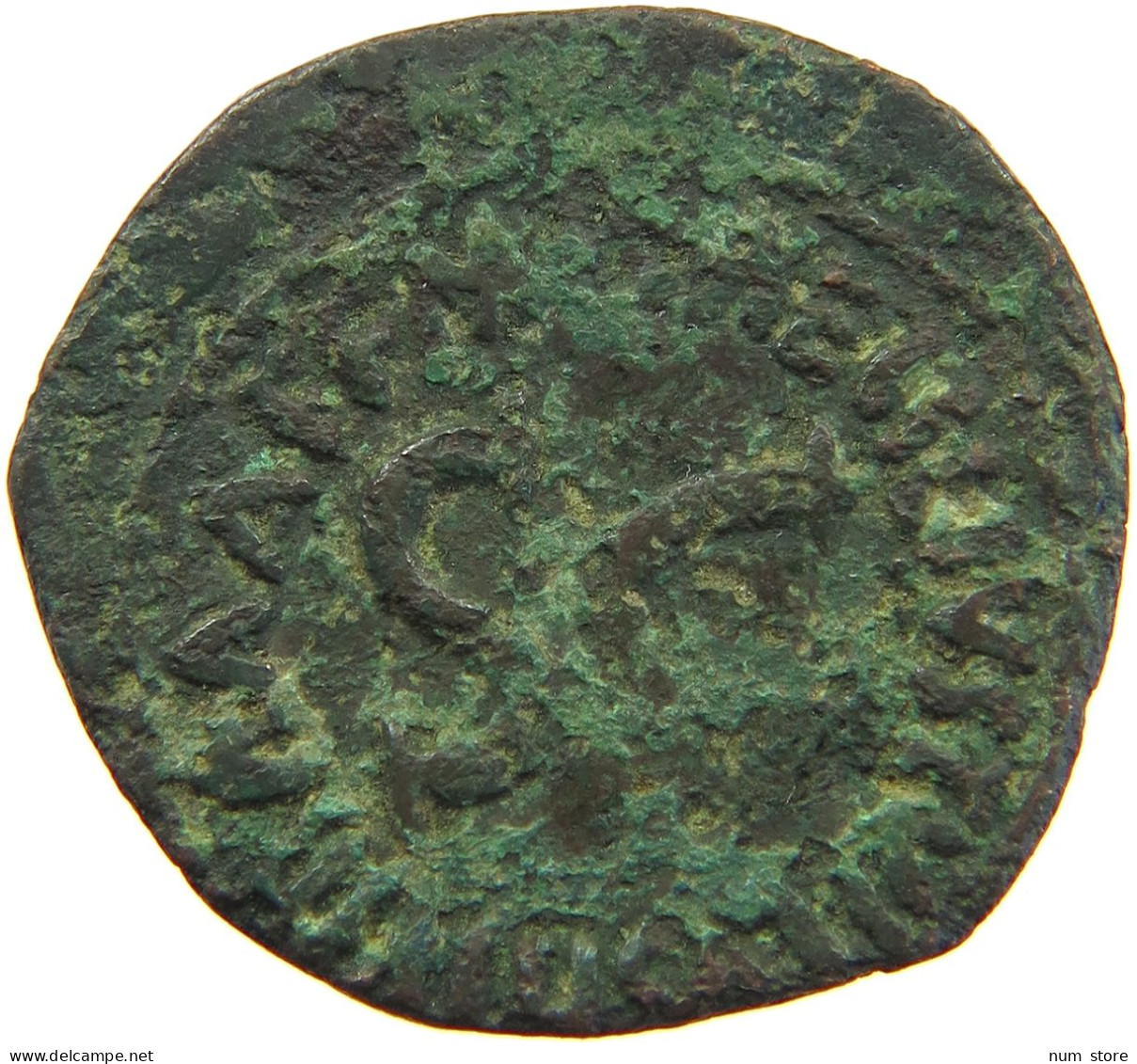 ROME EMPIRE AS  Augustus (27BC-14AD) C ASINIVS GALLVS III VIR AAAFF RIC 371 #t134 0289 - Les Julio-Claudiens (-27 à 69)