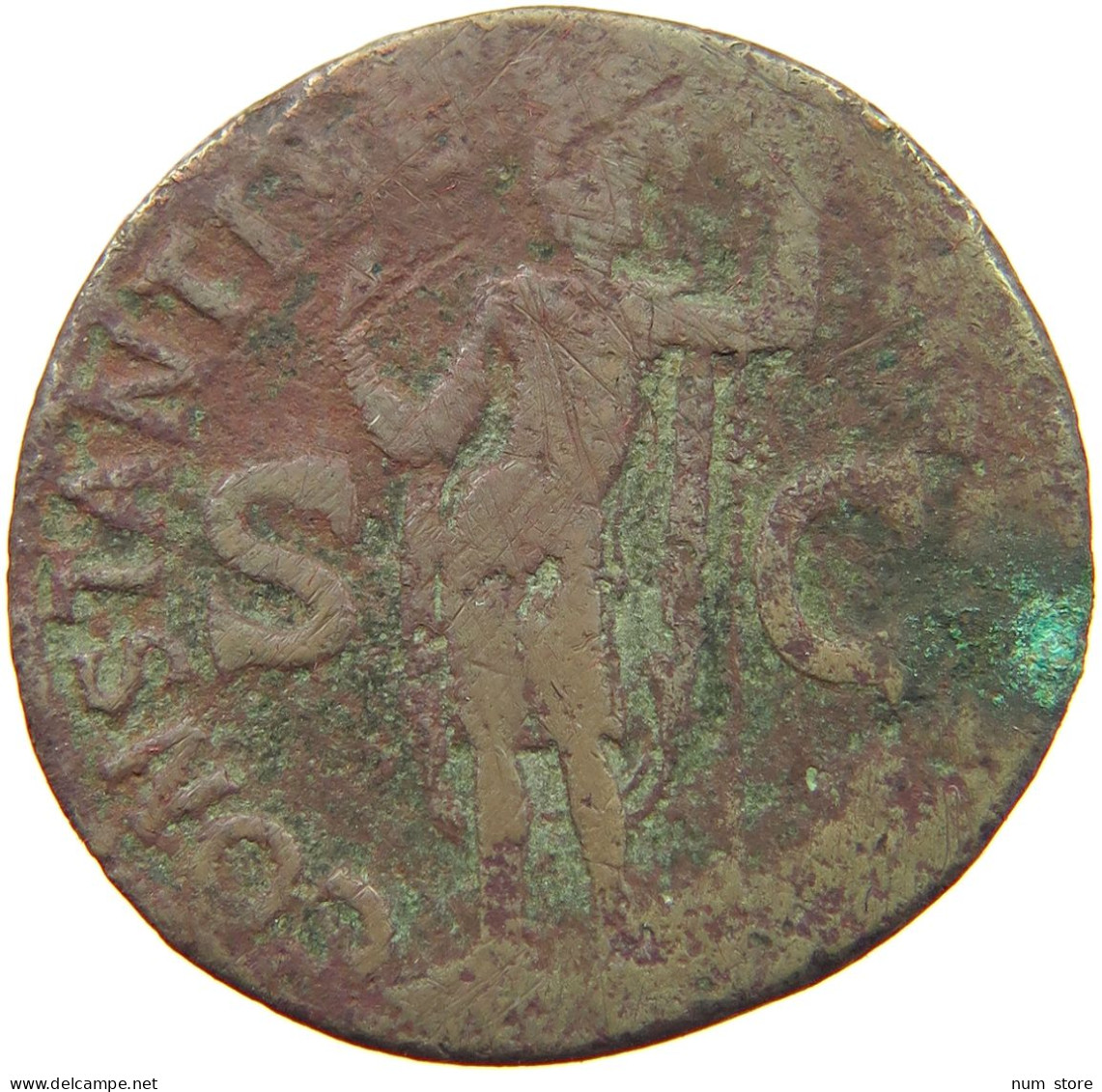 ROME EMPIRE AS  Claudius I. (41-54) CONSTANTIAE AVGVSTI #t136 0491 - The Julio-Claudians (27 BC To 69 AD)