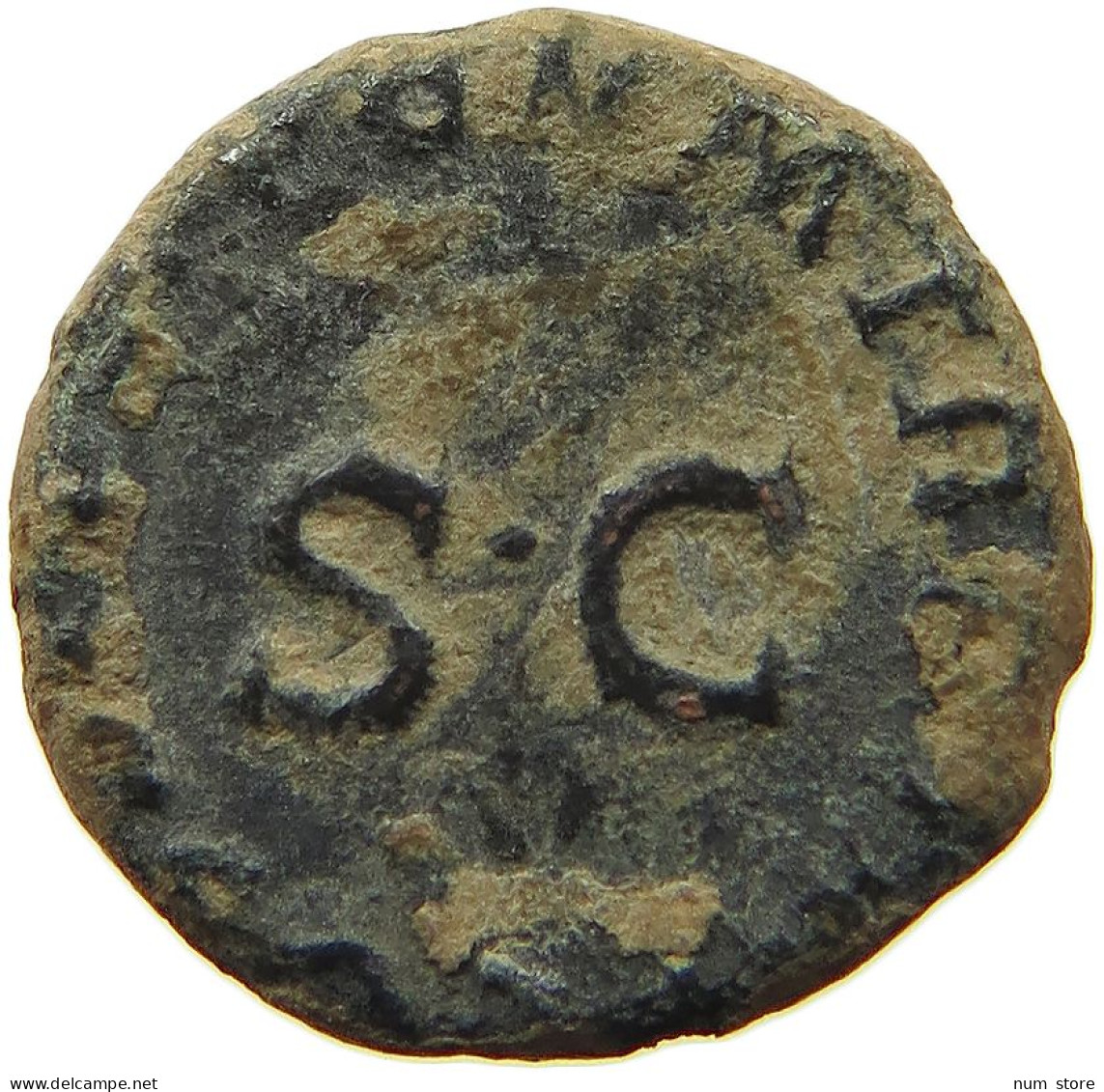 ROME EMPIRE QUADRANS  Claudius I. (41-54) #t126 0219 - The Julio-Claudians (27 BC Tot 69 AD)