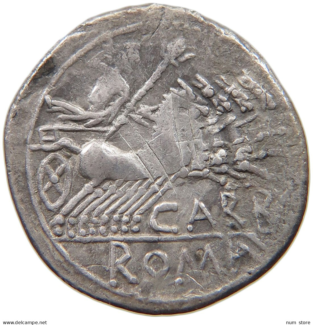 ROME REPUBLIC DENAR  QUADRIGA #t109 1061 - Repubblica (-280 / -27)