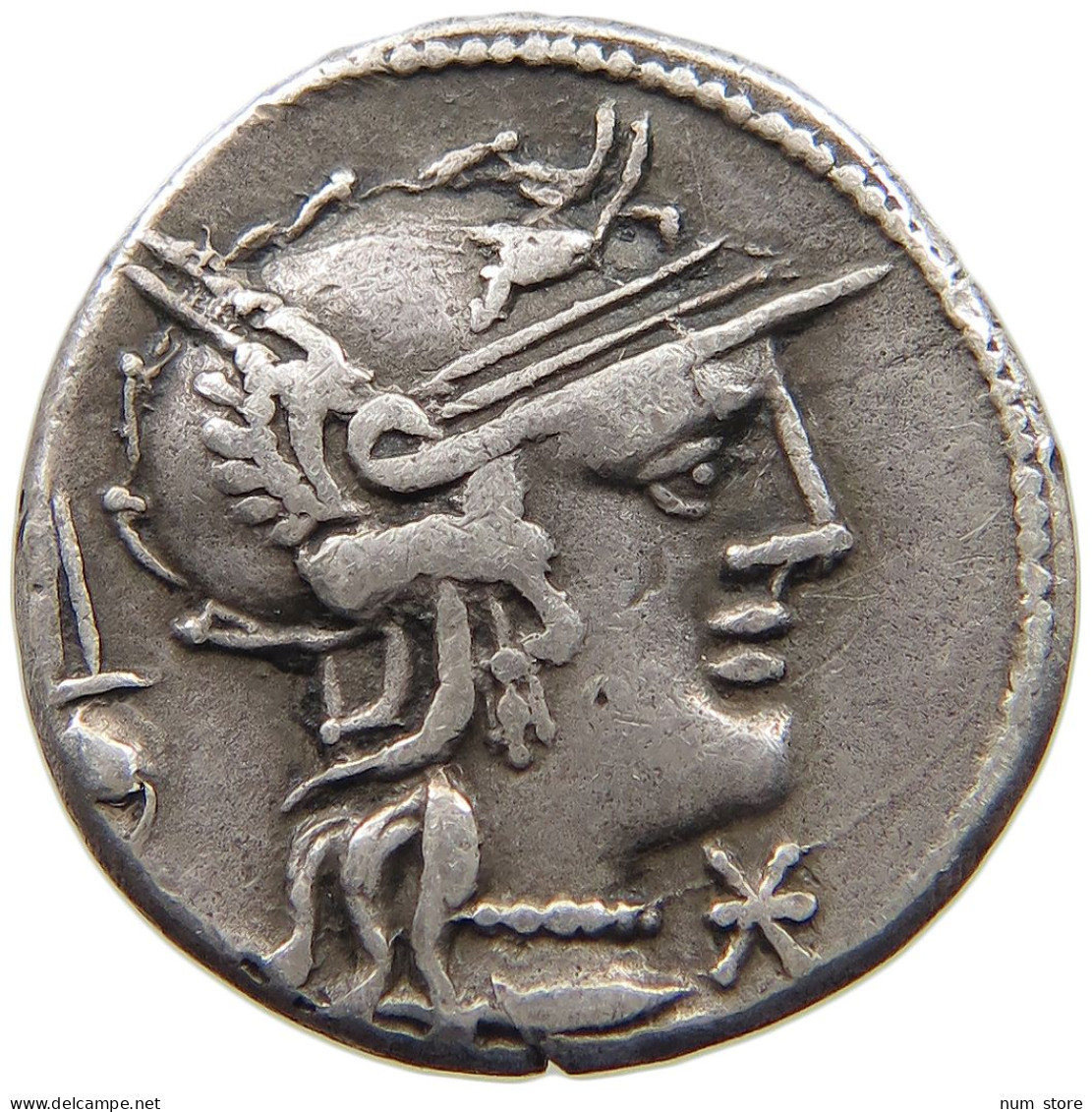 ROME REPUBLIC DENAR  L. Postumius Albinus QUADRIGA #c002 0233 - Republic (280 BC To 27 BC)