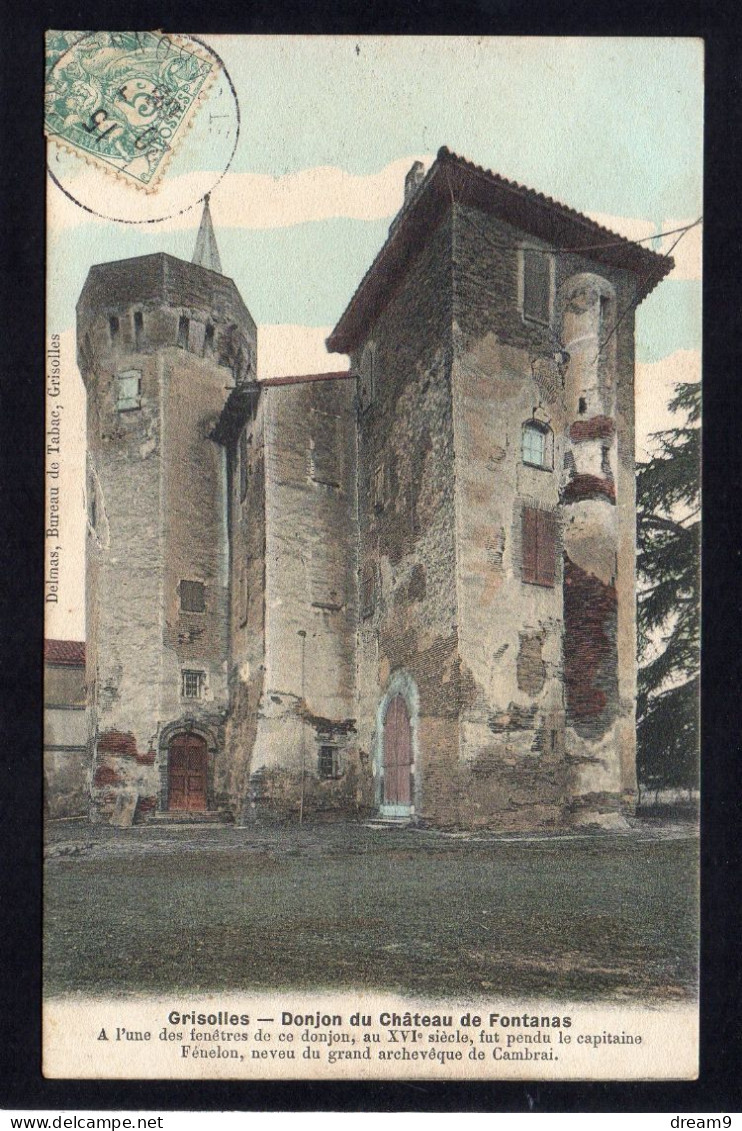 82 GRISOLLES - Donjon Du Chateau De Fontanas - Grisolles