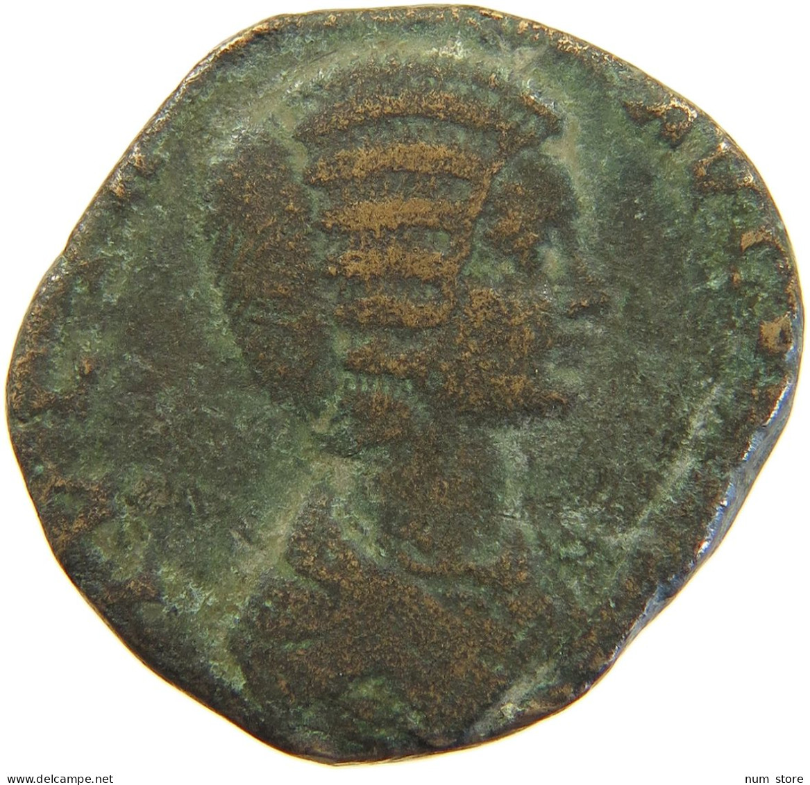 ROME EMPIRE SESTERTIUS  Julia Domna (217) #t134 0295 - The Severans (193 AD Tot 235 AD)