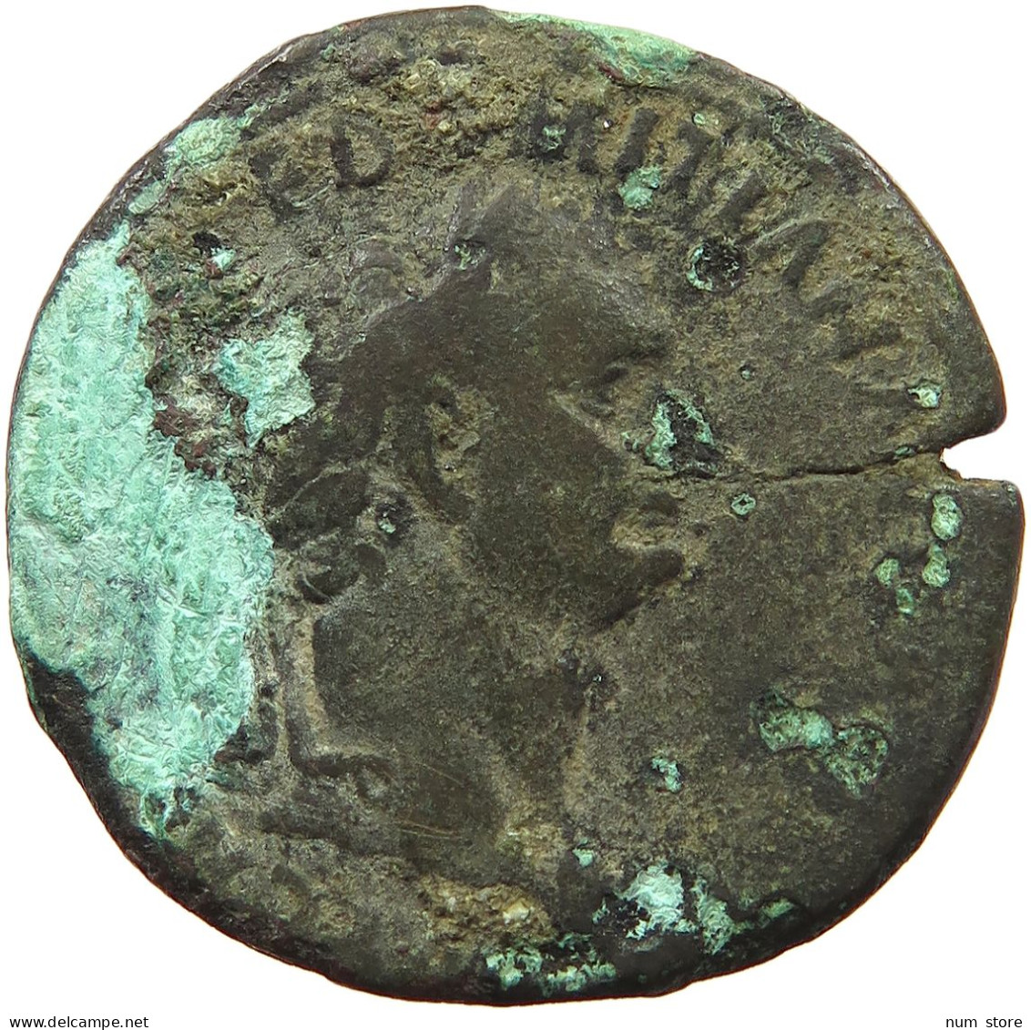 ROME EMPIRE SESTERTIUS  Domitianus (81-96) TR P COS VIII DES VIIII P P #t151 0173 - Les Flaviens (69 à 96)
